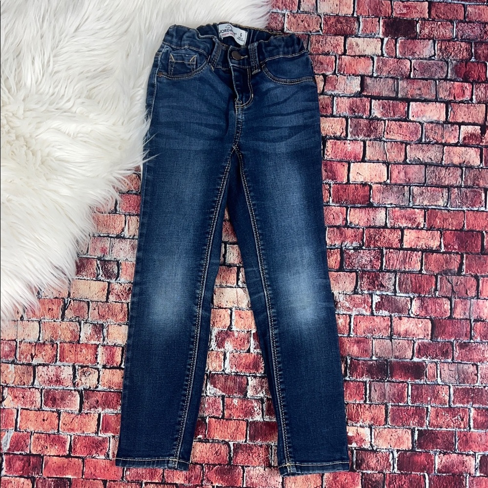 Jordache Girls Super Skinny Dark Blue Jeans